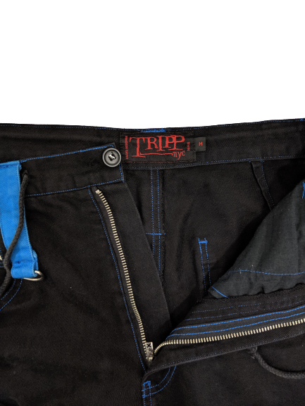 [M] 90s Tripp NYC Baggy Rave Shorts