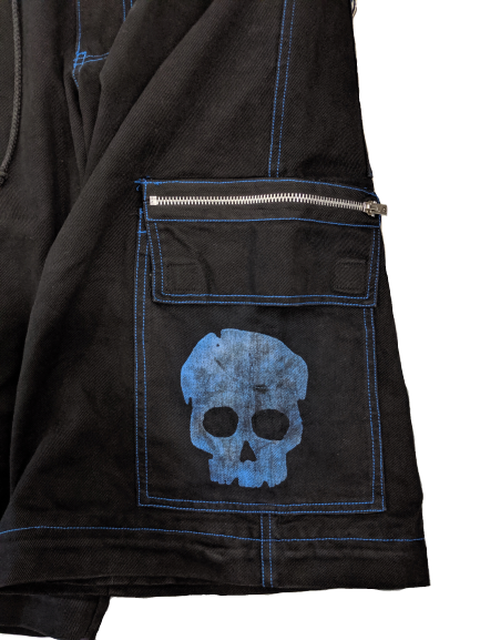 [M] 90s Tripp NYC Baggy Rave Shorts